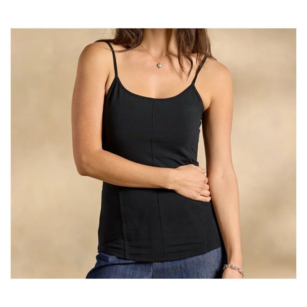 Sundance Women’s Serena Camisole Black Size L adjustable straps New